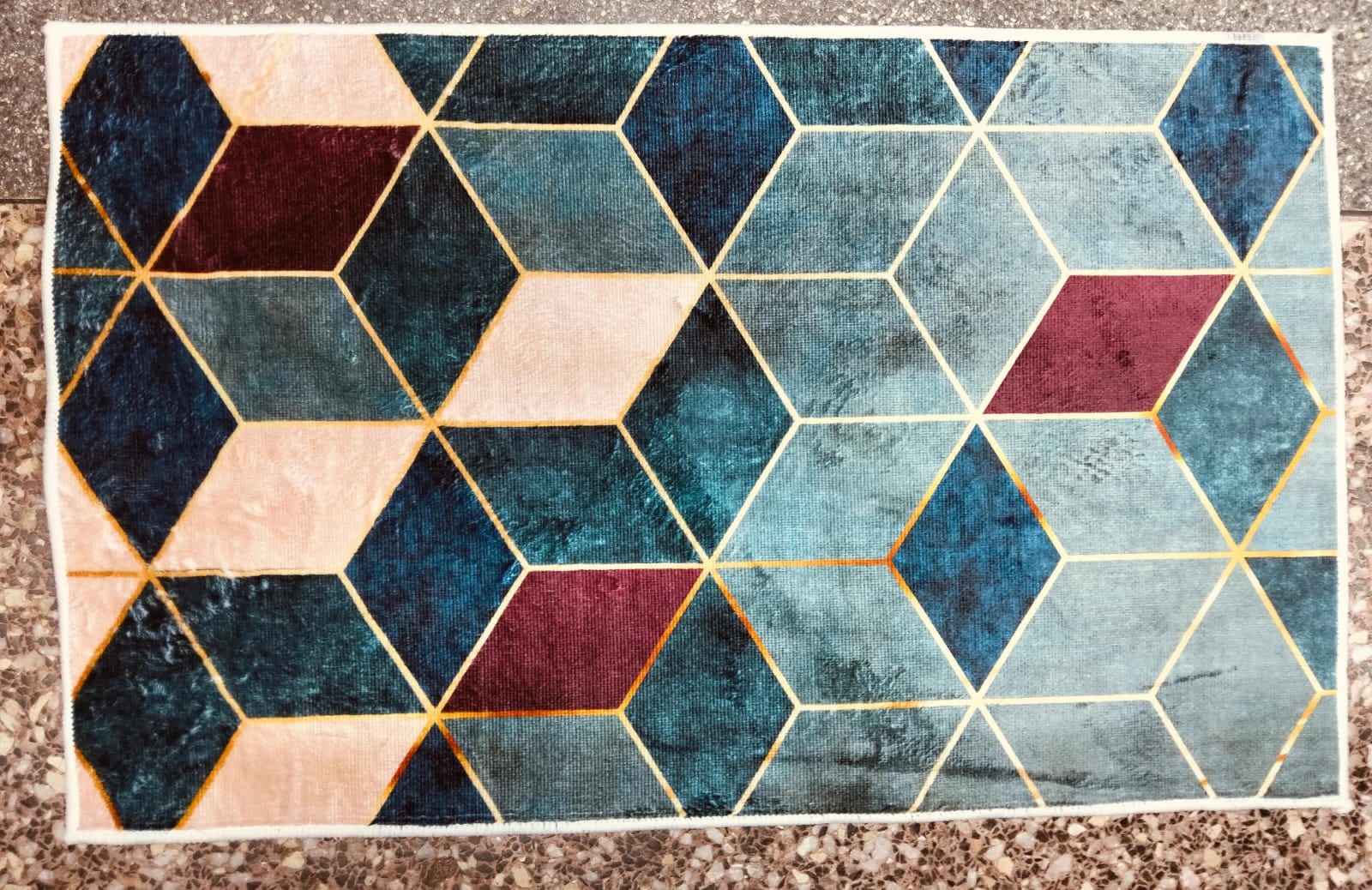 Quality 3 d/hd doormats 45*75cm  Antislip Lower Side Rug Mat