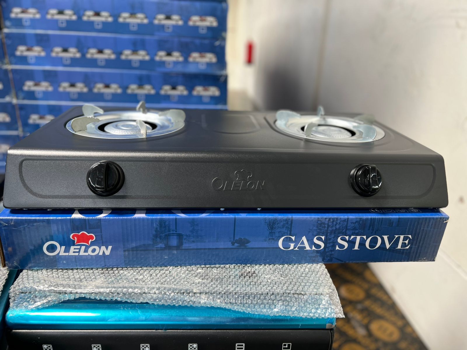 Olelon 2 Burner Stainless  Table Top Cooker Double Burner Gas Stove Cooker