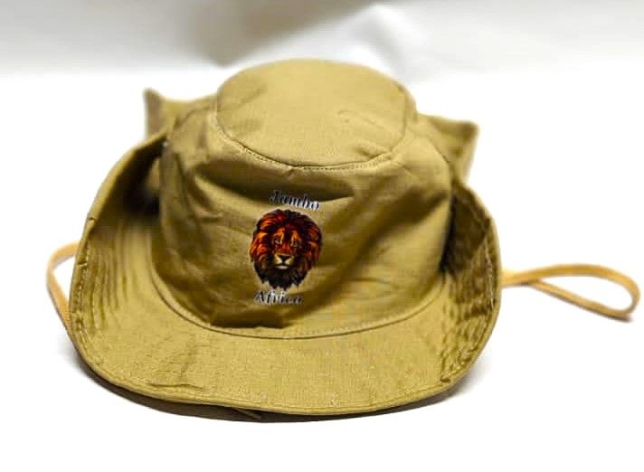 brown safari hat Crafted from high-quality, durable materials  blends practicality with a touch of sophistication