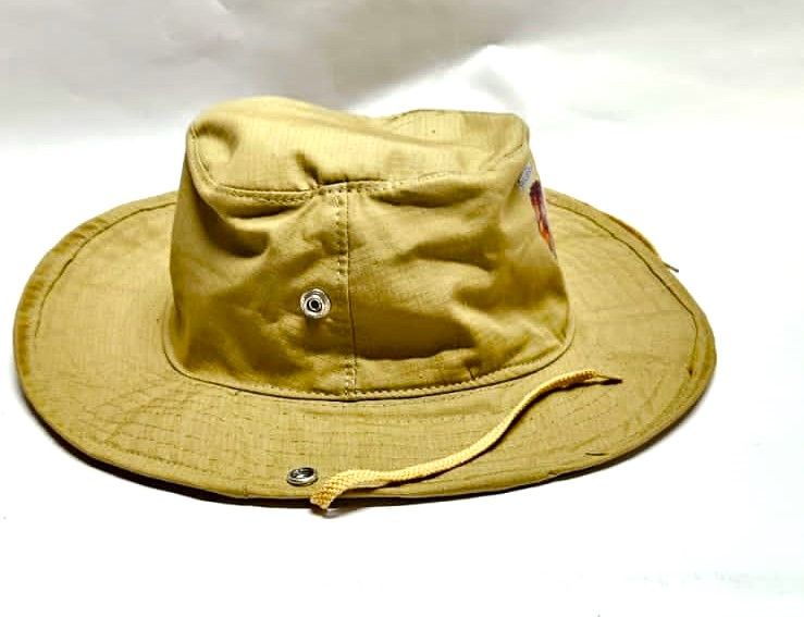 brown safari hat Crafted from high-quality, durable materials  blends practicality with a touch of sophistication