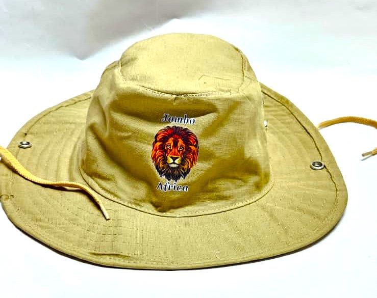 brown safari hat Crafted from high-quality, durable materials  blends practicality with a touch of sophistication