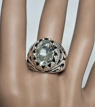 silver thick band metallic ring for men is a quintessential piece of jewelry that embodies both strength and sophistication