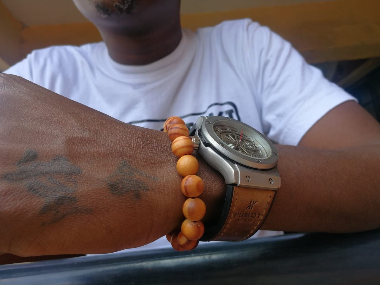 Brown Big Beaded Shamballa bracelet is a stunning piece of jewelry that embodies both style and spirituality