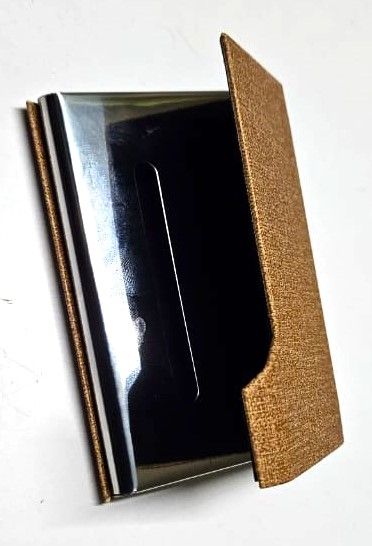 Brown Classy Card Organizer for Men, a sophisticated accessory designed for the modern gentleman who values both style and functionality