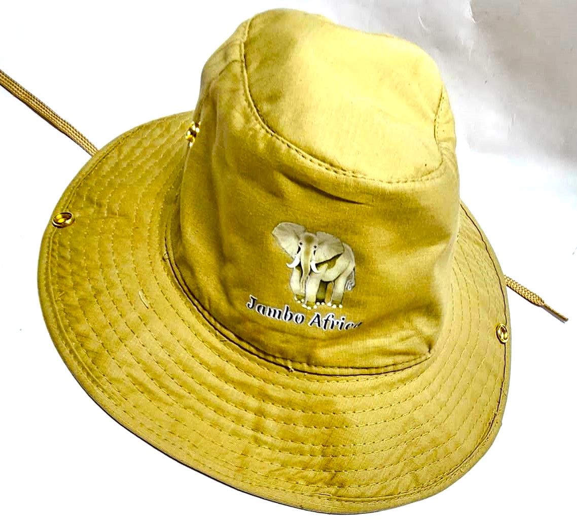 meticulously crafted Safari Hat Combo engraved Hakuna Matata