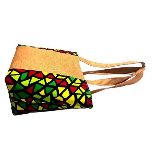 Womens  Ankara basket bag easy and comfortable to carry and is very fashionable and durable to have