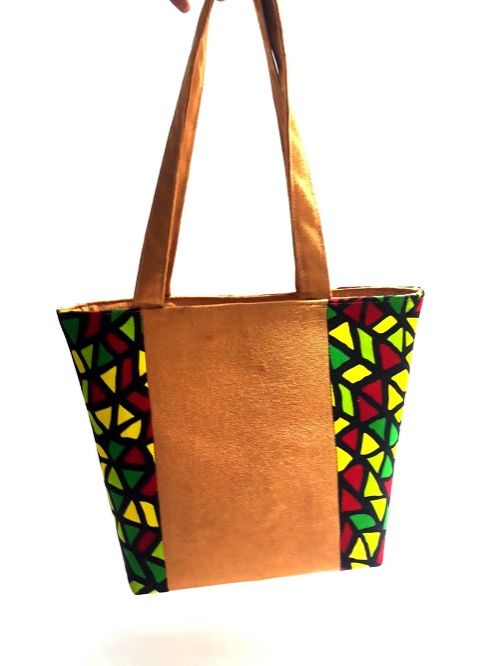 Womens  Ankara basket bag easy and comfortable to carry and is very fashionable and durable to have