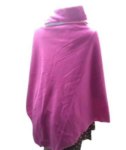 Women's hot pink poncho easy and comfortable to wear and is quite fashionables.Best gift to gift to your mum,aunty and other mothers during this mothers day celebration.