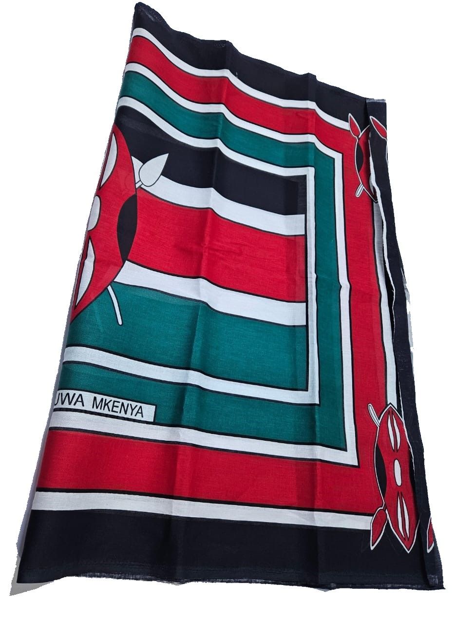 Ladies Kenyan cotton leso easy and comfortable to have and readily available with affordable prices.