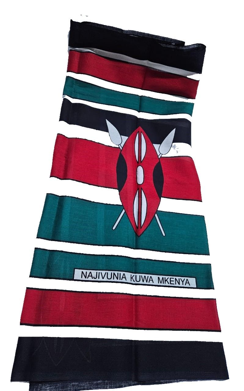 Ladies Kenyan cotton leso easy and comfortable to have and readily available with affordable prices.
