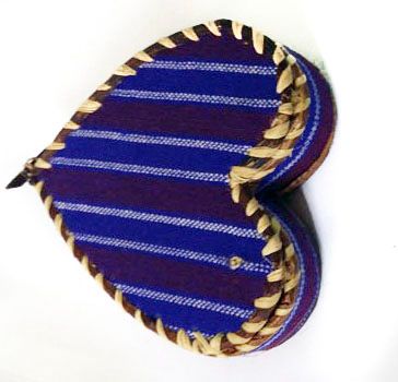 A bluish love heart gifting box best for presenting gifts and surprises and are fashionable and durable.