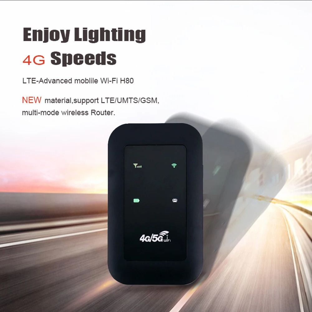 Portable WiFi Repeater 4G LTE Router Signal Amplifier Network Expander Adaptor 150Mbps SIM Card Slot Extender Modem Dongle