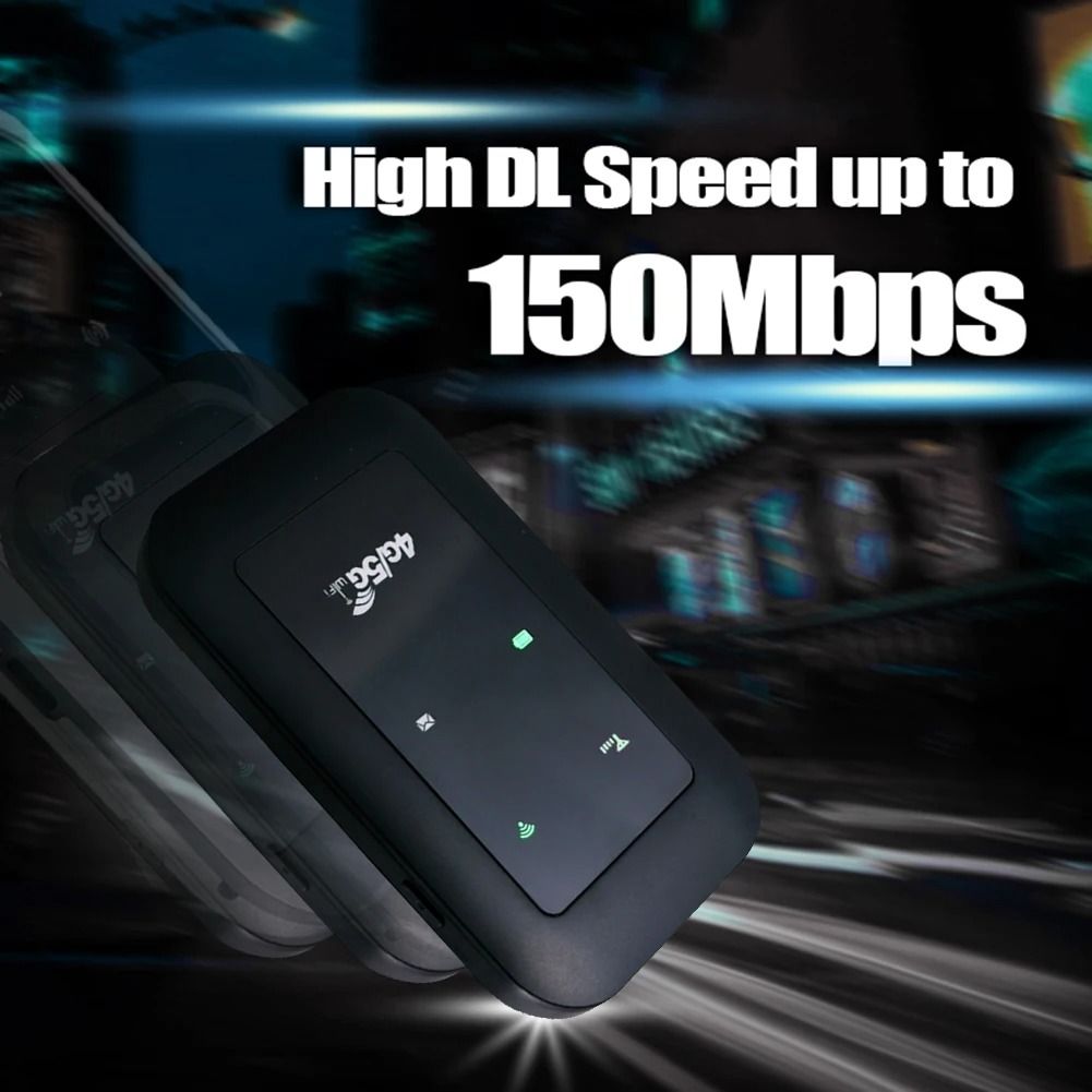 Portable WiFi Repeater 4G LTE Router Signal Amplifier Network Expander Adaptor 150Mbps SIM Card Slot Extender Modem Dongle