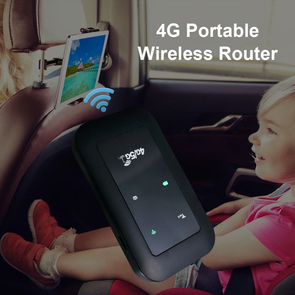 Portable WiFi Repeater 4G LTE Router Signal Amplifier Network Expander Adaptor 150Mbps SIM Card Slot Extender Modem Dongle