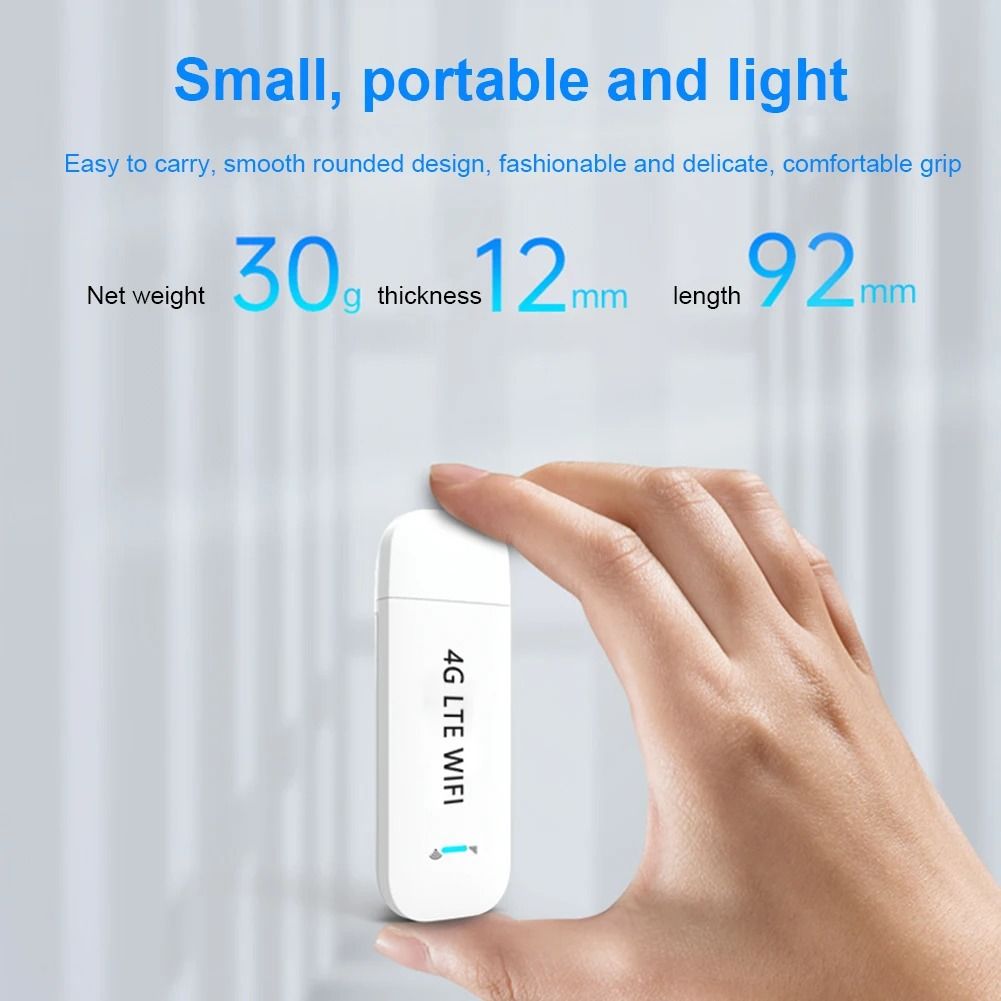 4G Wifi Router 3G 4G LTE Wireless Portable WIFI Mobile Hotspot Firewall WiFi Repeater USB Dongle Car Wi-fi Router Sim Card Slot