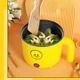 Hot Pot Electric Multifunctional Stew Pot Ramen 1.8L Students Cooker Portable Non-Stick Frying Pan Mini Electric Pot