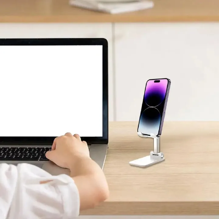 Cell Phone Stand Holder Desktop Cellphone Stand Dock Foldable Phone Holder Desk Mobile Stand Phone support Desk Accessories