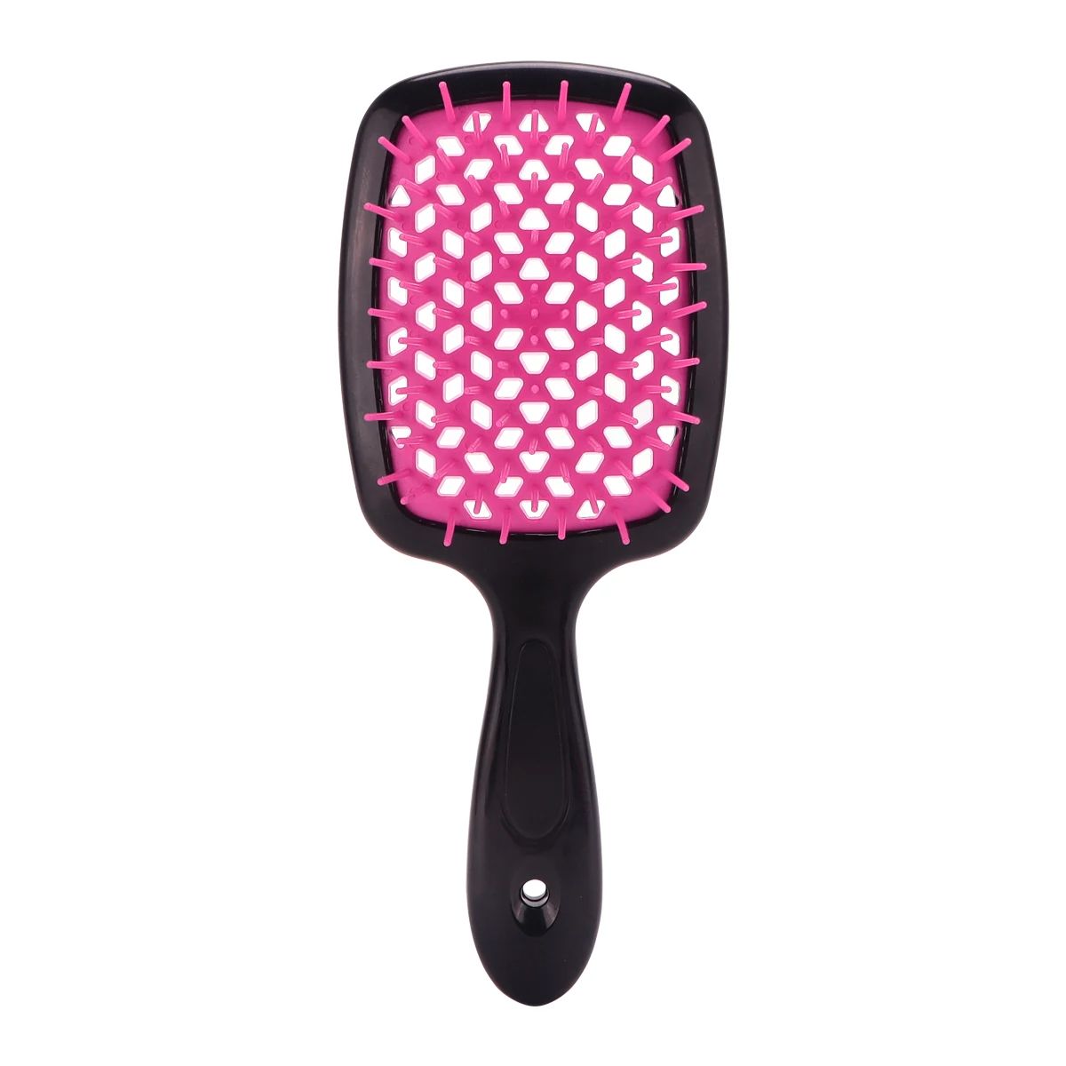 Air Cushion Comb Tangled Hair Comb Hair Brush Massage Anti-static Hollow Out Wet Curly Hair Brushes Barber Styling Tool Pink