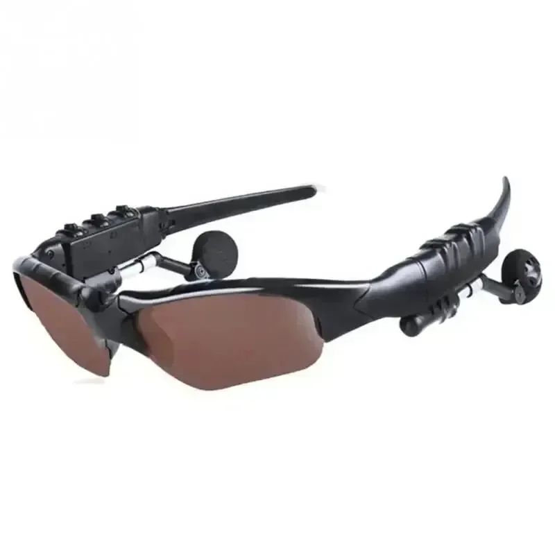 New Stereo Earphones Wireless Headset with Mic Glasses Sunglasses for Driving Cycling Sports Noise Reduction Headphones