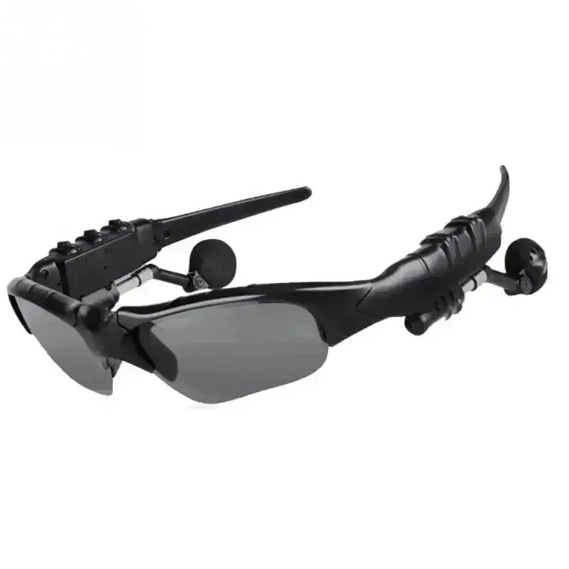 New Stereo Earphones Wireless Headset with Mic Glasses Sunglasses for Driving Cycling Sports Noise Reduction Headphones