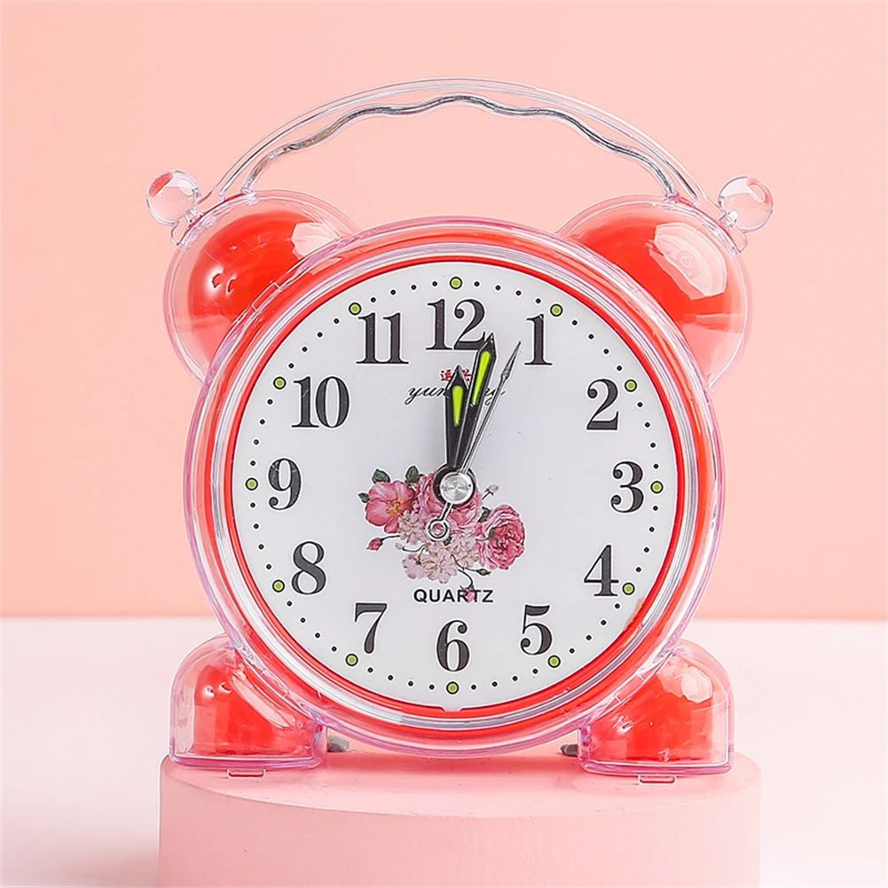 Cute Loud Alarm Clock Cute Mini Alarm Clock Table Bedside Alarm Clock Bedroom School Office Desk Home Decoration