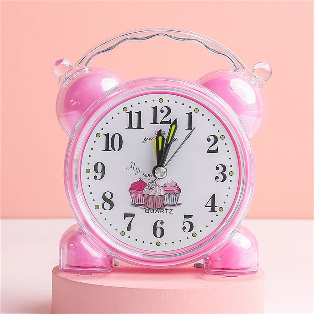 Cute Loud Alarm Clock Cute Mini Alarm Clock Table Bedside Alarm Clock Bedroom School Office Desk Home Decoration
