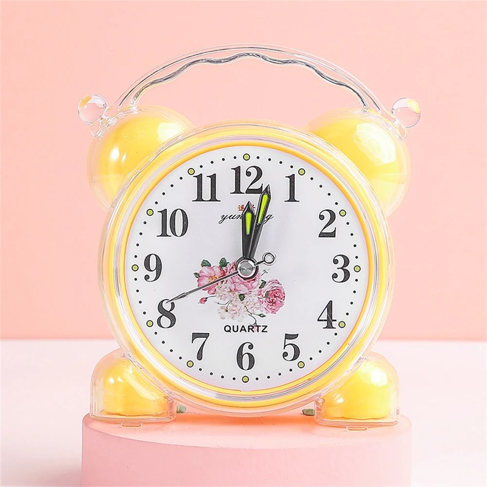 Cute Loud Alarm Clock Cute Mini Alarm Clock Table Bedside Alarm Clock Bedroom School Office Desk Home Decoration