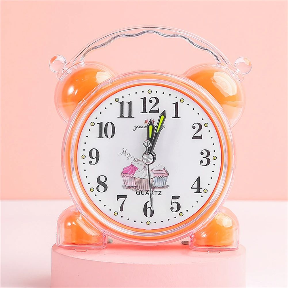 Cute Loud Alarm Clock Cute Mini Alarm Clock Table Bedside Alarm Clock Bedroom School Office Desk Home Decoration