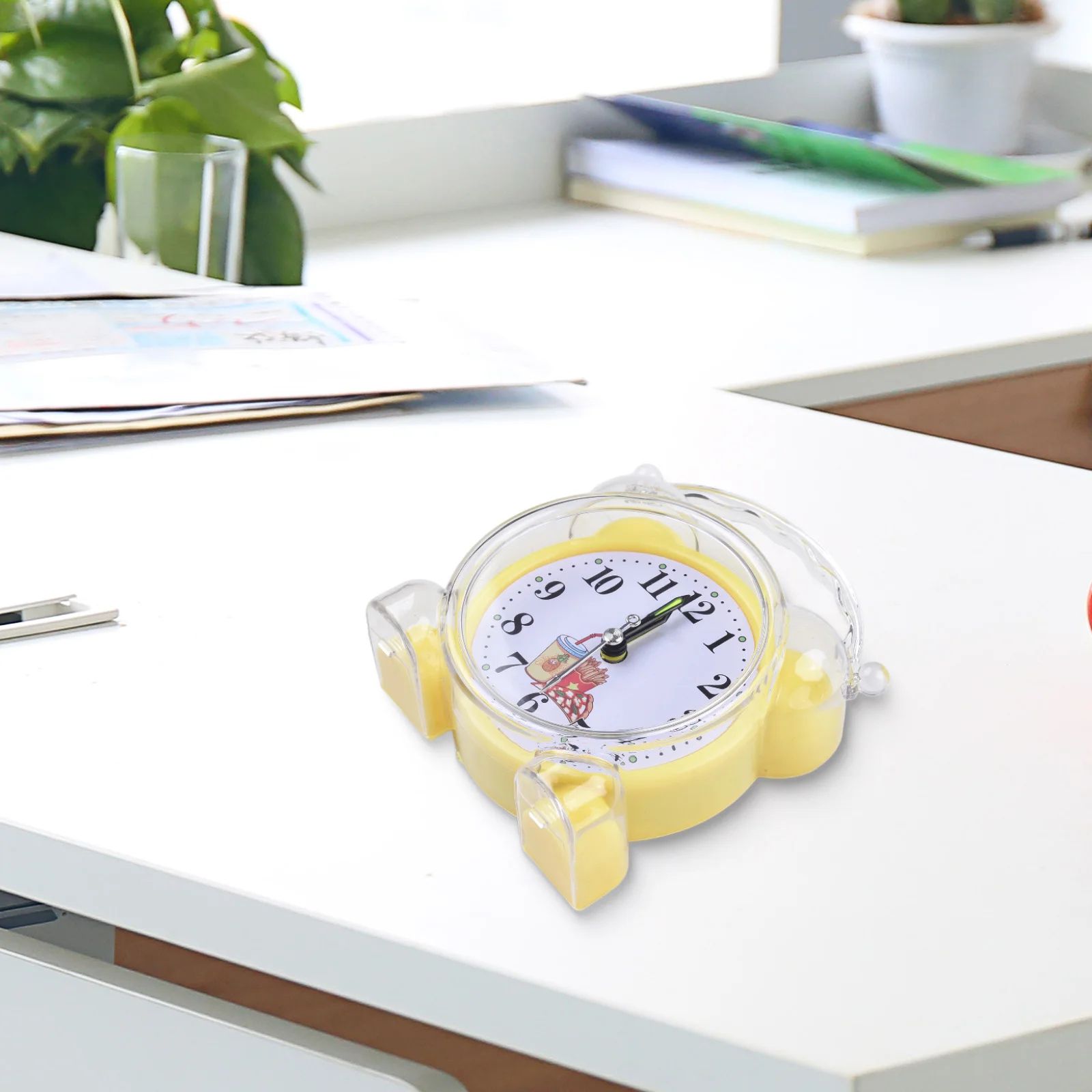 Cute Loud Alarm Clock Cute Mini Alarm Clock Table Bedside Alarm Clock Bedroom School Office Desk Home Decoration
