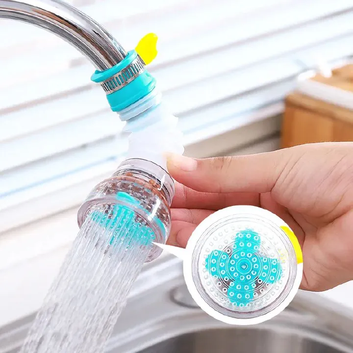 NEW Rotation Kitchen Faucet Spouts Sprayers PVC Shower Tap Water Filter Purifier Nozzle Filter For Household Kitchen Accessories