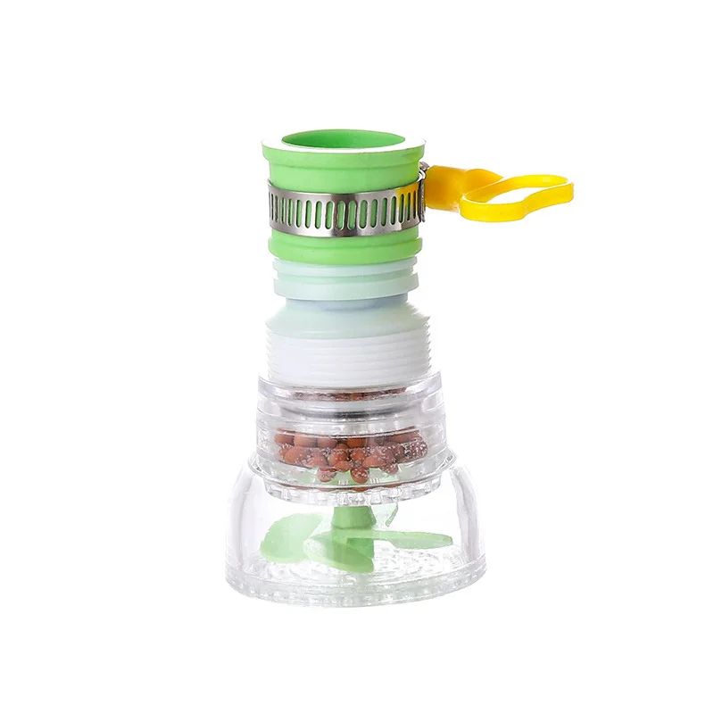 NEW Rotation Kitchen Faucet Spouts Sprayers PVC Shower Tap Water Filter Purifier Nozzle Filter For Household Kitchen Accessories