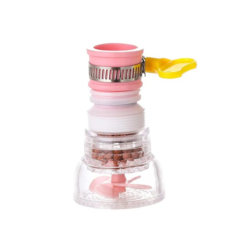 NEW Rotation Kitchen Faucet Spouts Sprayers PVC Shower Tap Water Filter Purifier Nozzle Filter For Household Kitchen Accessories