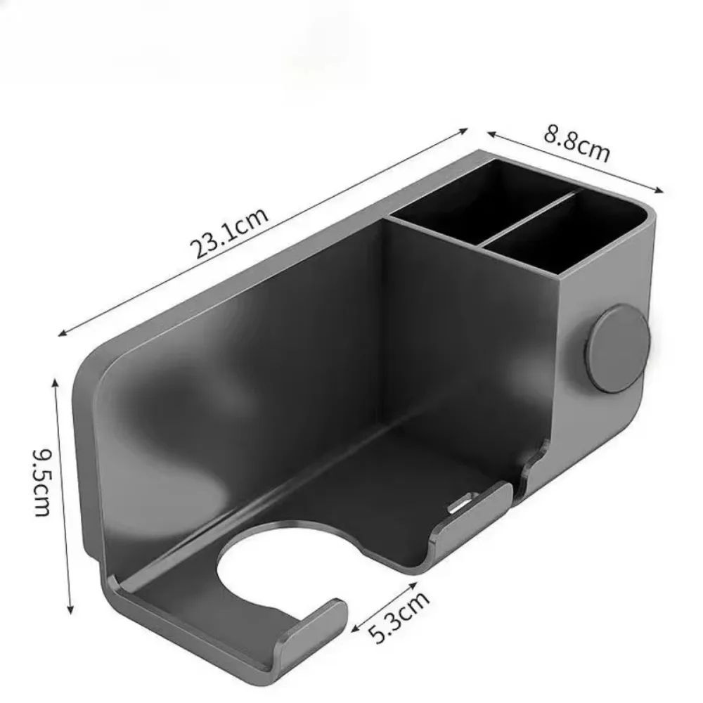 Dryer Holder Hair Straightener Stand Nail Free Shelves for Wall Room Bathroom Storage Rack Shelf Bathroom Accessories