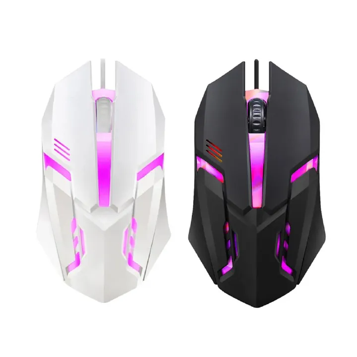 USB Wired Mouse Colorful LED Gaming Mouse 5000 DPI Wired Mice Optical Wired Gamer Mouse For Desktop Laptop PC Computer