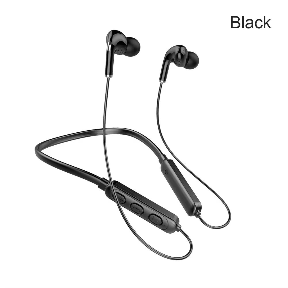 Wireless Bluetooth-compatible 5.1 Earphone Stereo Neckband Sports Headphone for Phone Tablet Headset with Built-in Microphone
