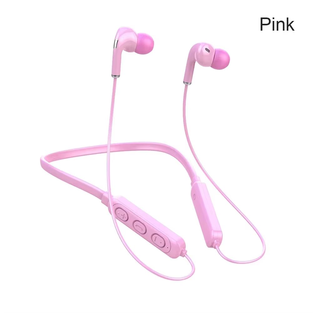 Wireless Bluetooth-compatible 5.1 Earphone Stereo Neckband Sports Headphone for Phone Tablet Headset with Built-in Microphone