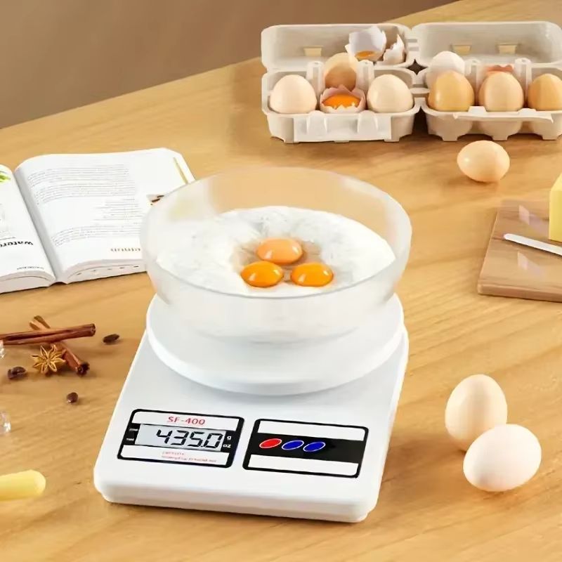 1PC 10kg/1g Digital Kitchen Scale Precise Food Balance Electronic Scale LCD Display Portable Digital Scales Kitchen Accessories