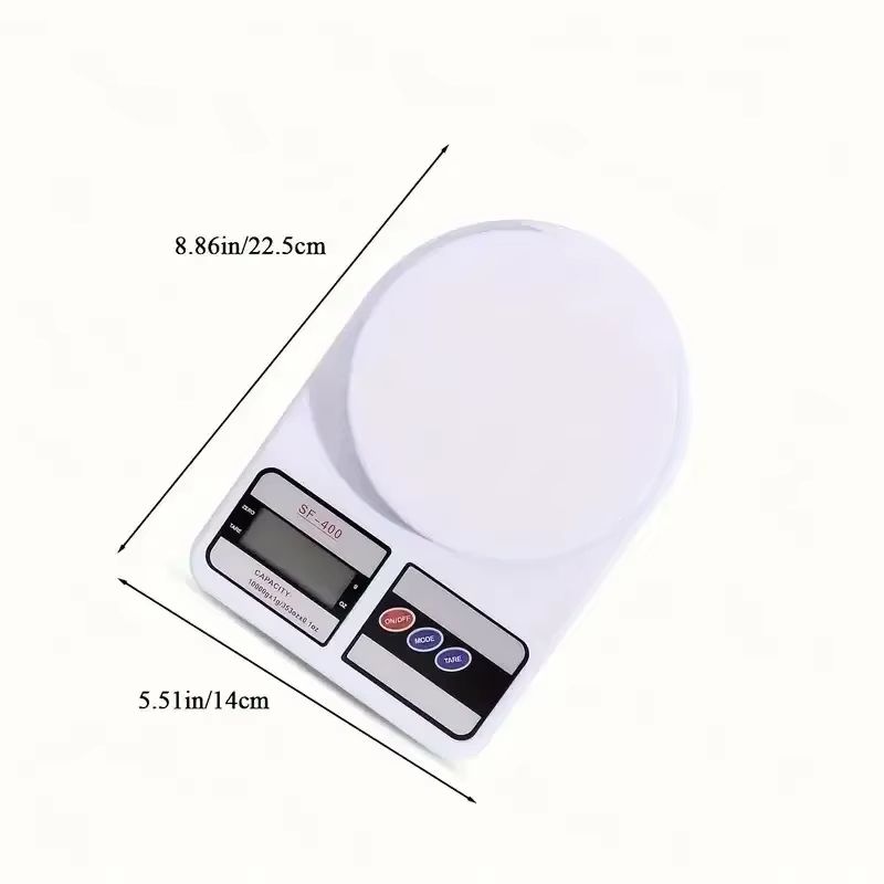 1PC 10kg/1g Digital Kitchen Scale Precise Food Balance Electronic Scale LCD Display Portable Digital Scales Kitchen Accessories
