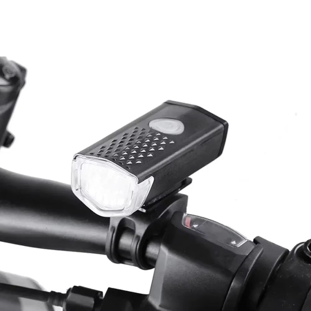 Bike Bicycle Light USB LED Rechargeable Set MTB Road Bike Front Back Headlight Lamp Flashlight Cycling Light Cycling Accessories