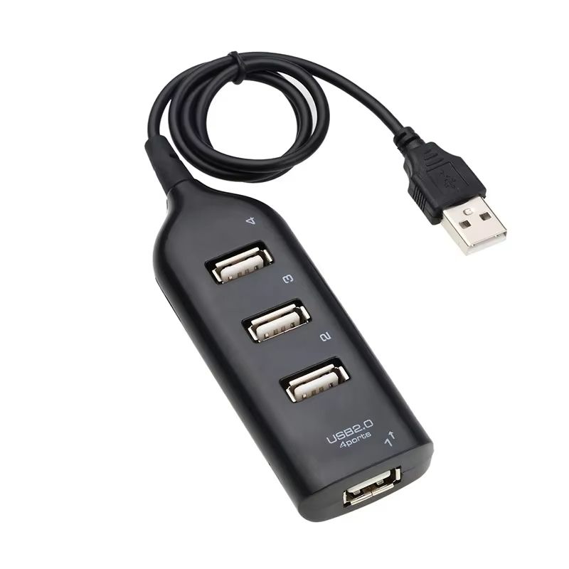 4 Port USB 2.0 Hubs Multi USB Splitter Hub Expander High Speed Transfer OTG Adapter for Macbook Pro Laptop Computer Accessories