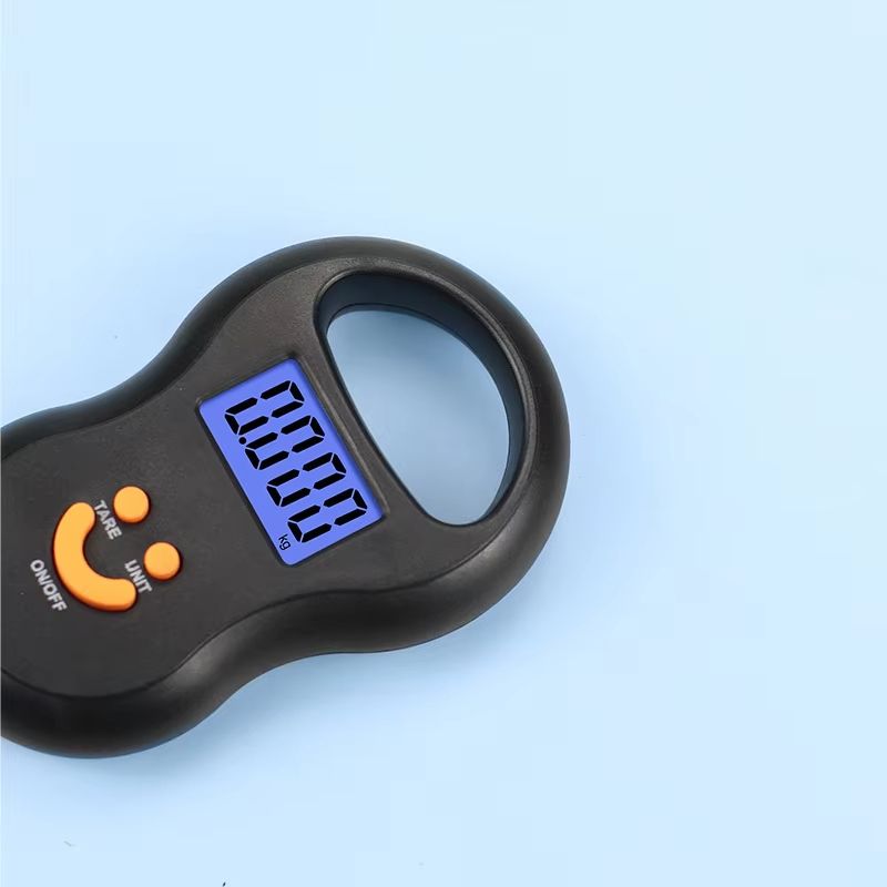 Electronic 50Kg 10g Hanging Scale LCD Digital Scale BackLight Fishing Weights Pocket Scale Luggage Scales