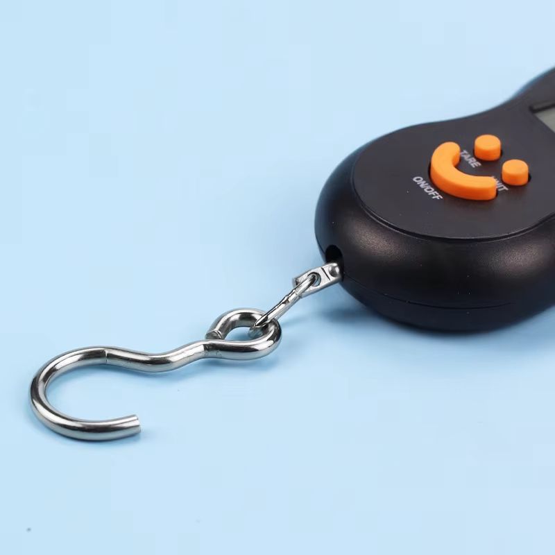 Electronic 50Kg 10g Hanging Scale LCD Digital Scale BackLight Fishing Weights Pocket Scale Luggage Scales