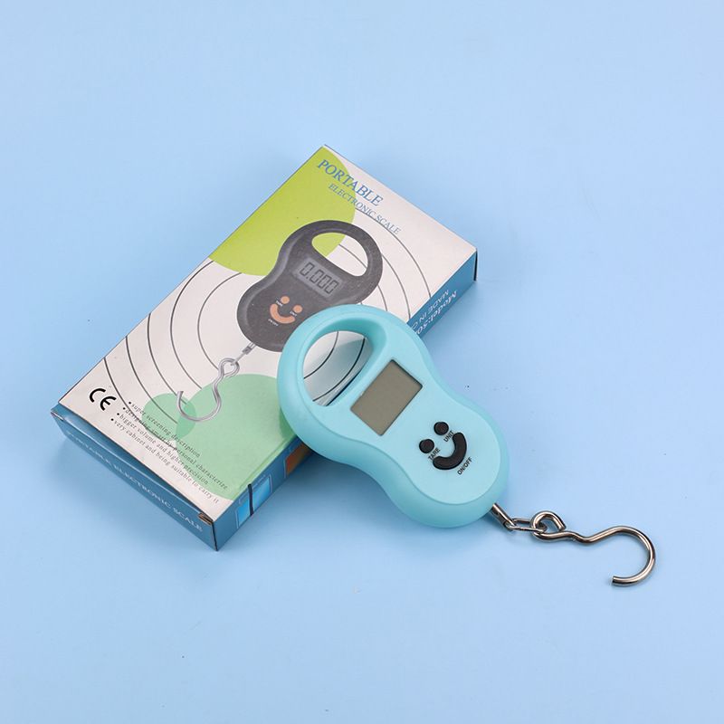 Electronic 50Kg 10g Hanging Scale LCD Digital Scale BackLight Fishing Weights Pocket Scale Luggage Scales
