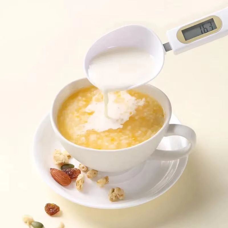 500g Electronic Kitchen Scale Coffee Scoop Digital Measurement With LCD Display Dog Food Milk Powder Tea Weighing Baking Tools