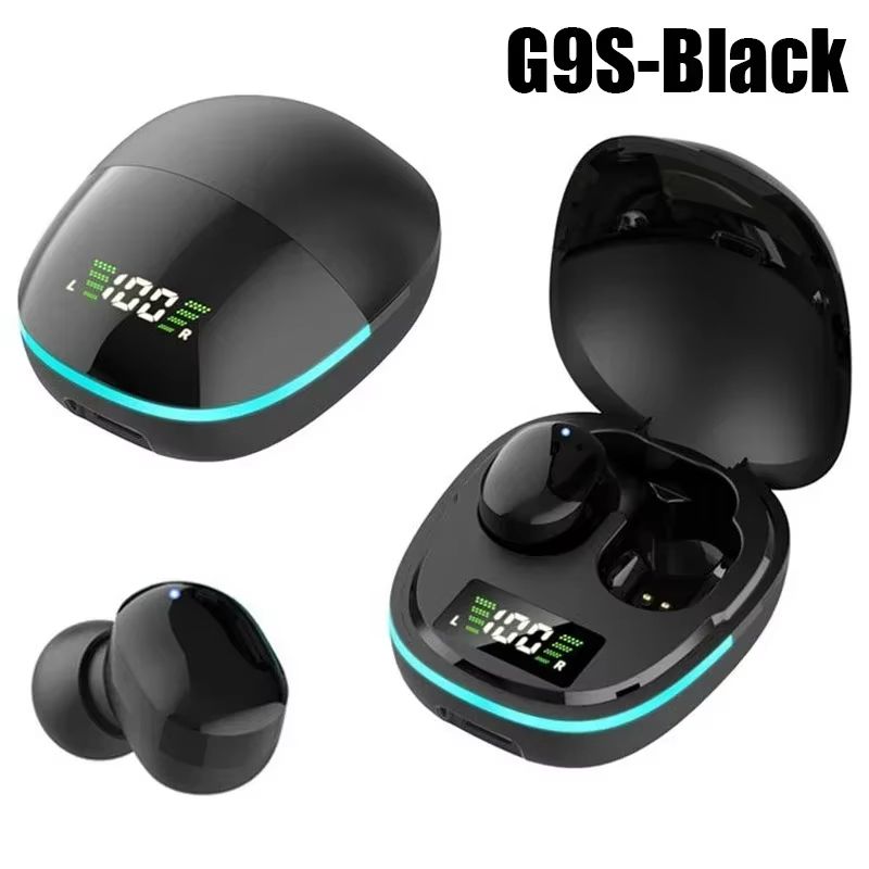 NEW TWS G9S  Bluetooth Headphones with Mic LED Display Earbuds Wireless Bluetooth Headset Noise Cancelling Earphones