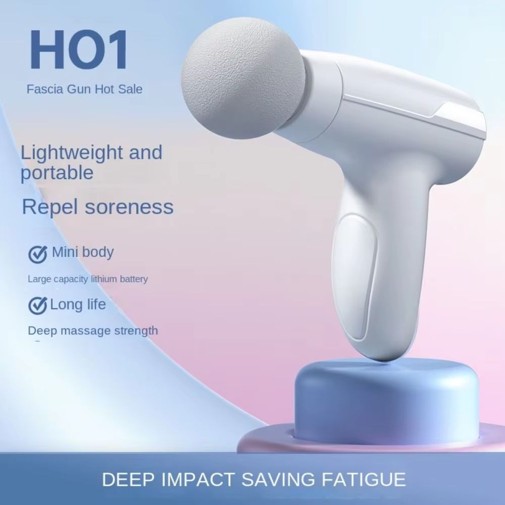 Electric Deep Tissue Massager 3 Levels Adjustable Mini Electric Fascia Massager Portable Handheld Deep Tissue Massagegun Women