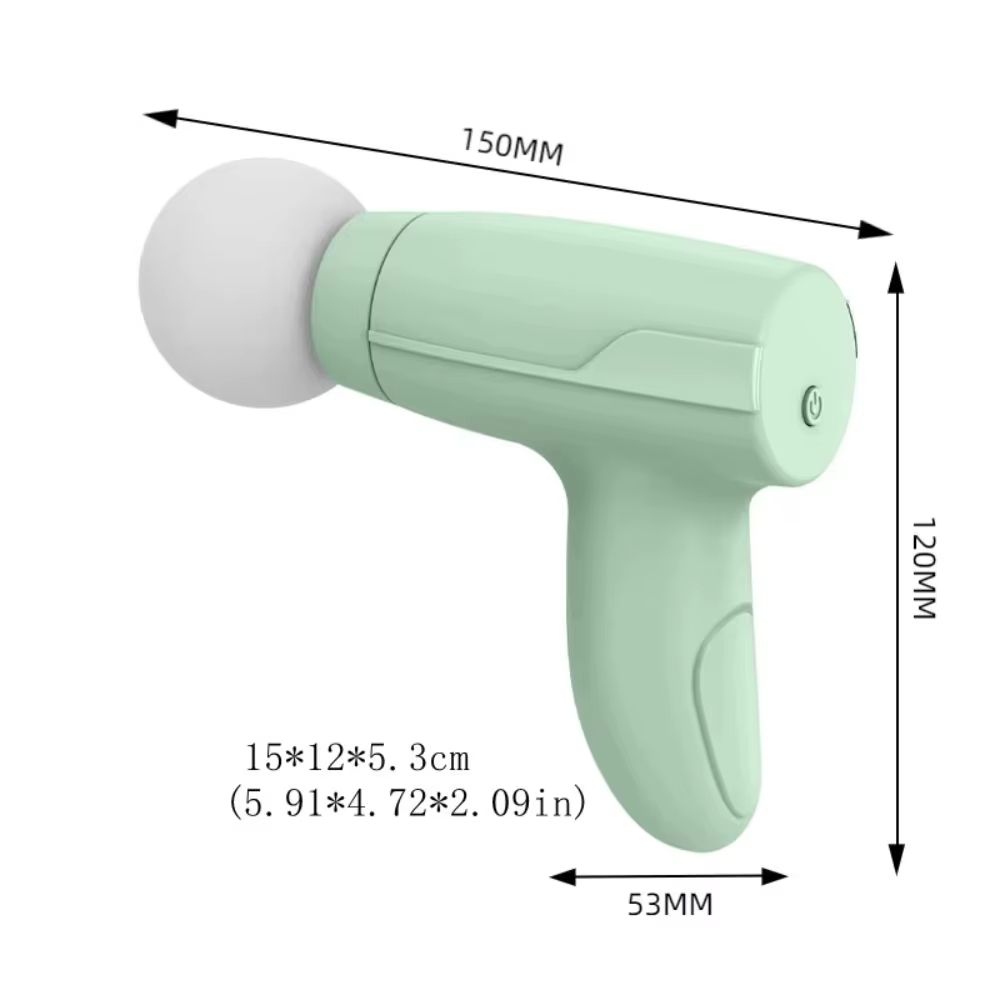 Electric Deep Tissue Massager 3 Levels Adjustable Mini Electric Fascia Massager Portable Handheld Deep Tissue Massagegun Women