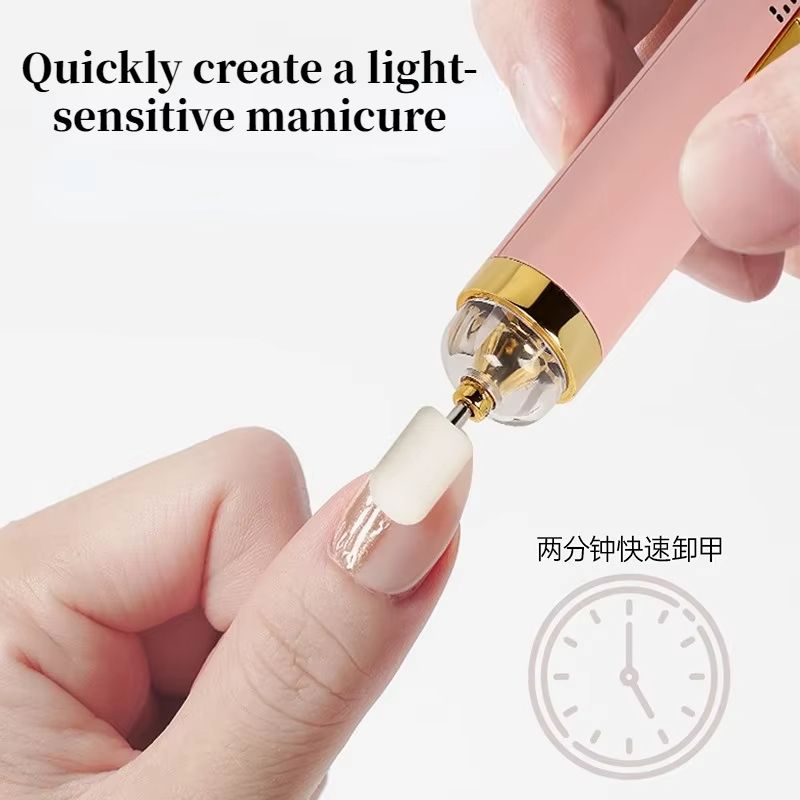 Electric Nail Drill Machine Manicure Set 5 in 1 Nail Art Manicure Tool Nail Drill File Grinder Grooming Kit nail polish remover