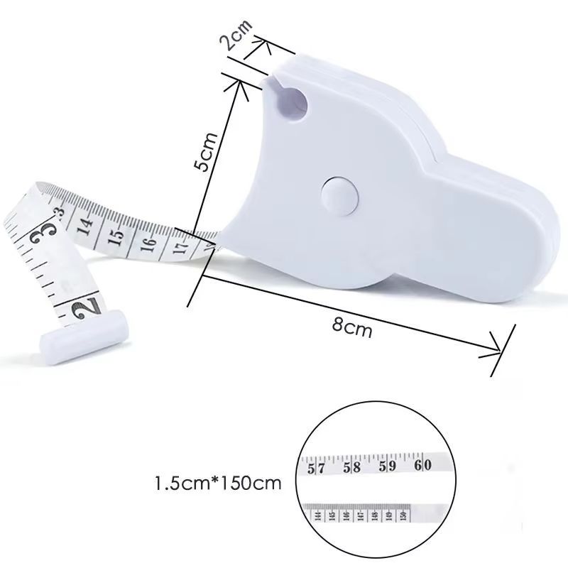 Automatic Telescopic Tape Measure Body Measuring Tape for Body Meter Measure Metric Tapes Sewing Ruler Tools Centimeter Tapes