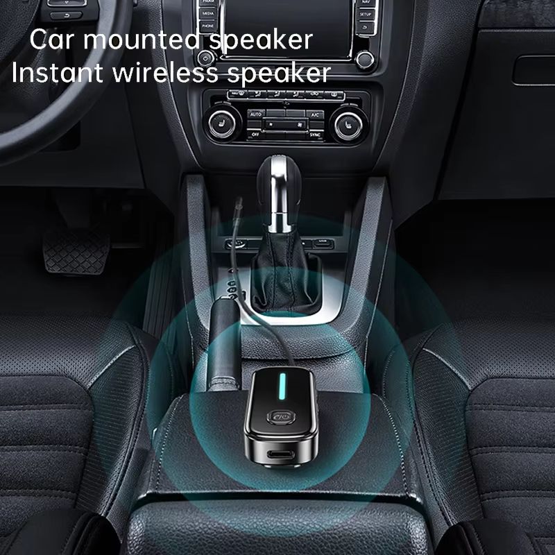 Bluetooth 5.3 Receiver 2 In 1 Transmitter Lcd Display Aux Bluetooth Car Adapter Wireless Audio Transmitter for TV Speakers
